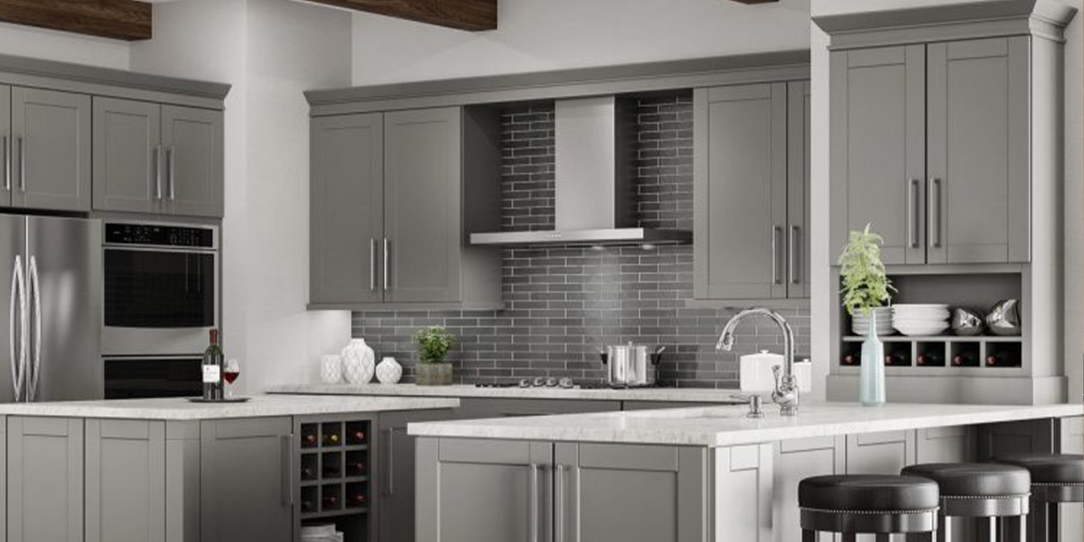 Trendy and Classic Backsplash Designs - Ideal for Your Grey Kitchen Cabinet