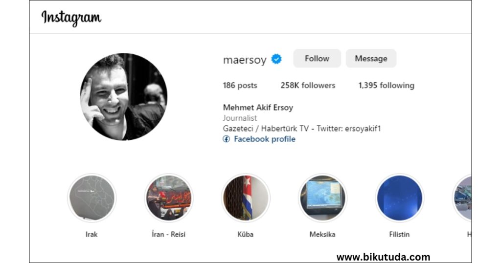 Mehmet Akif Ersoy Instagram 