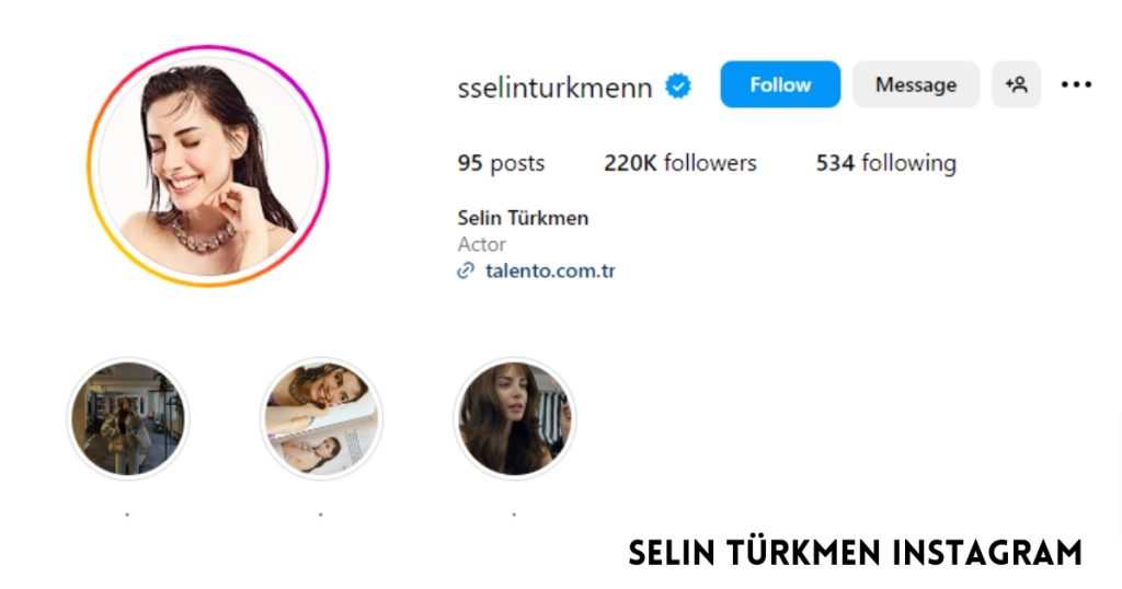 Selin Türkmen Instagram