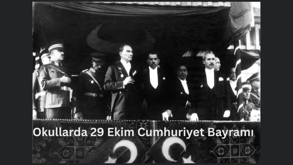 Okullarda 29 Ekim Cumhuriyet Bayramı