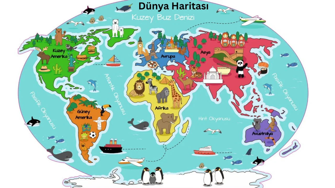 dünya haritası