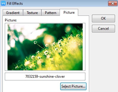 How to insert a background image and print it out in WPS Spreadsheet